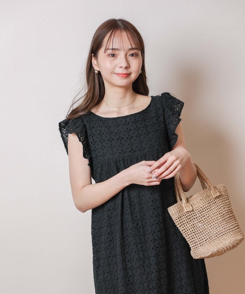 flower（フラワー）の「エターナルレースワンピース（ワンピース・レディース・ブラック/ブルー・FREE）」の6枚目の写真