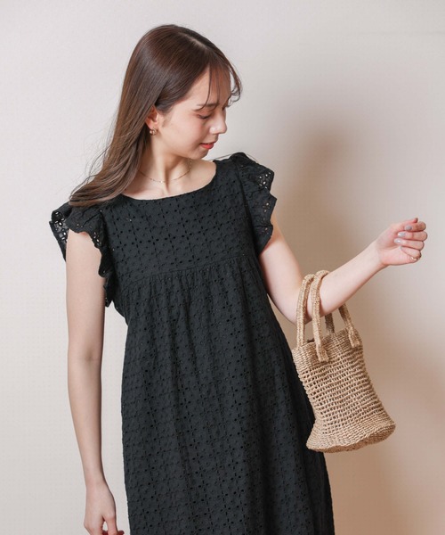 flower（フラワー）の「エターナルレースワンピース（ワンピース・レディース・ブラック/ブルー・FREE）」の7枚目の写真