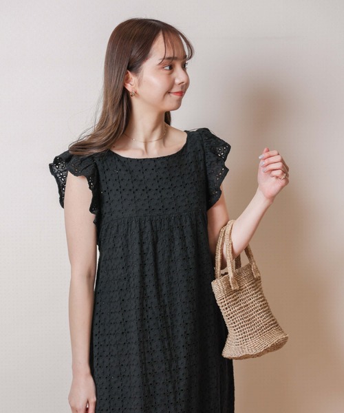 flower（フラワー）の「エターナルレースワンピース（ワンピース・レディース・ブラック/ブルー・FREE）」の8枚目の写真