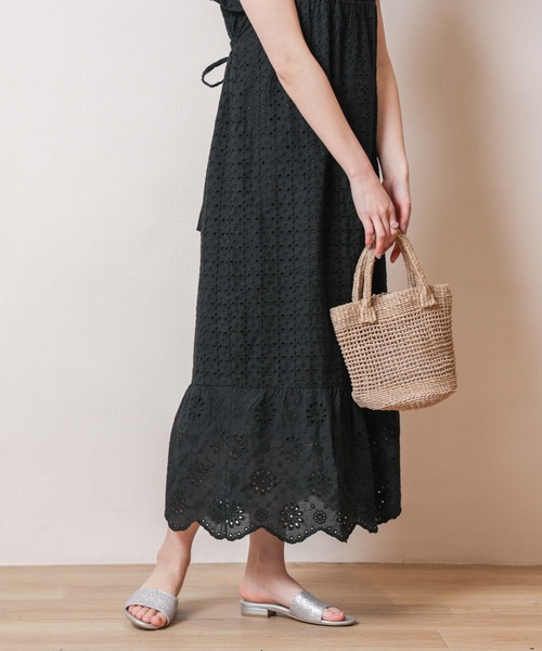 flower（フラワー）の「エターナルレースワンピース（ワンピース・レディース・ブラック/ブルー・FREE）」の10枚目の写真