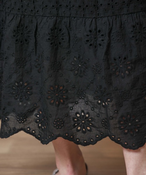 flower（フラワー）の「エターナルレースワンピース（ワンピース・レディース・ブラック/ブルー・FREE）」の14枚目の写真