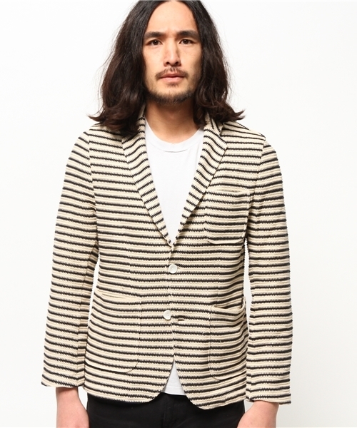 SHIPS（シップス）の「SC: SHIPS(シップス) ラッセル/コード 2ボタン ジャケット（テーラードジャケット・メンズ・グレー/ネイビー/ダークブルー/ベージュ・X-LARGE/SMALL/LARGE/MEDIUM）」の9枚目の写真