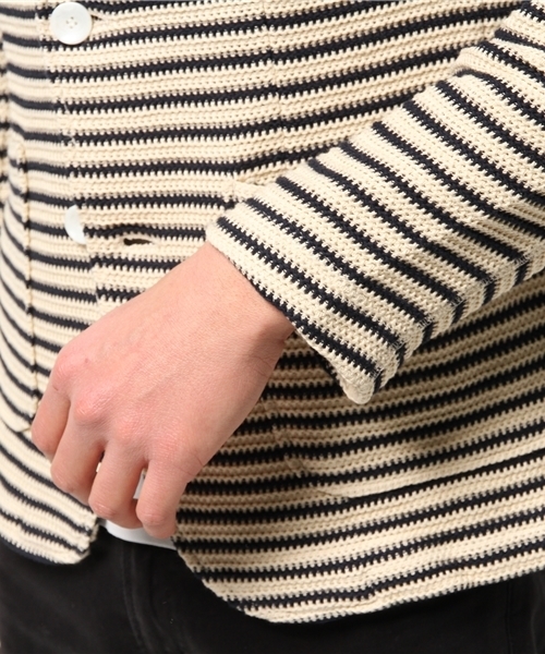 SHIPS（シップス）の「SC: SHIPS(シップス) ラッセル/コード 2ボタン ジャケット（テーラードジャケット・メンズ・グレー/ネイビー/ダークブルー/ベージュ・X-LARGE/SMALL/LARGE/MEDIUM）」の12枚目の写真