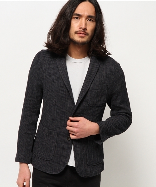 SHIPS（シップス）の「SC: SHIPS(シップス) ラッセル/コード 2ボタン ジャケット（テーラードジャケット・メンズ・グレー/ネイビー/ダークブルー/ベージュ・X-LARGE/SMALL/LARGE/MEDIUM）」の14枚目の写真