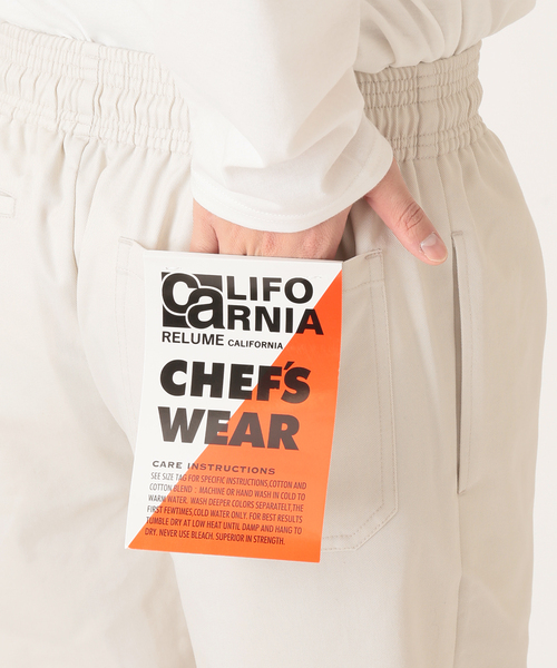 JOURNAL STANDARD relume（ジャーナルスタンダード　レリューム）の「CALIFORNIA シェフツールパンツ（その他パンツ・メンズ・ホワイト/カーキ/ブラック・MEDIUM/SMALL/LARGE）」の16枚目の写真
