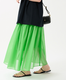 journal standard L'essage | シアーローンティアードスカート◆(スカート)