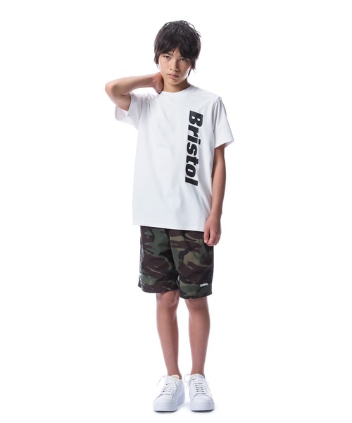 F.C.Real Bristol（エフシーレアルブリストル）の「AUTHENTIC VERTICAL LOGO TEE（Tシャツ/カットソー・キッズ・ホワイト/ベージュ/ブラック・MEDIUM/LARGE/SMALL）」の20枚目の写真
