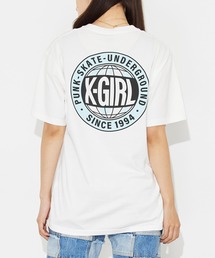 X-girl | WORLD LOGO S/S TEE(Tシャツ/カットソー)