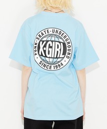 X-girl | WORLD LOGO S/S TEE(Tシャツ/カットソー)