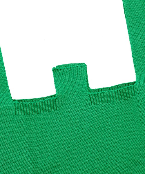 ANEMONE（アネモネ）の「シンプルニットトートバッグ[M]（トートバッグ・レディース・ブラウン/ライトピンク/ライトイエロー/ラベンダー/エメラルド/アイボリー/オレンジ/イエロー・FREE）」の21枚目の写真