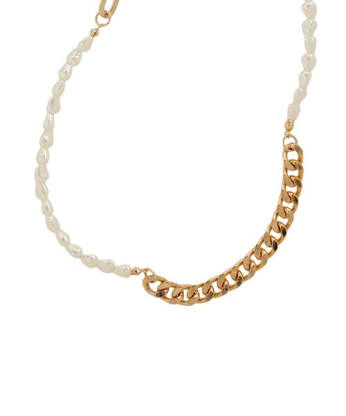 jouetie（ジュエティ）の「コンビネーションネックレス（ネックレス・レディース・シルバー/ゴールド・FREE）」の7枚目の写真