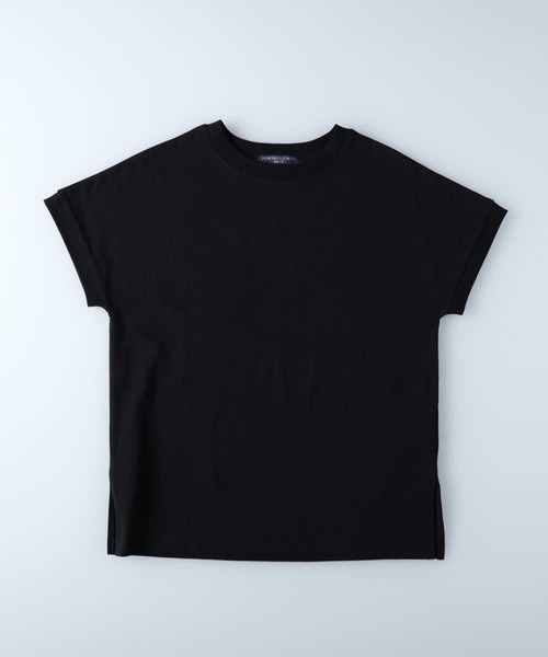 Right-on（ライトオン）の「【HONEYSUCKLE ROSE】フレンチスリーブＴ（Tシャツ/カットソー・レディース・ブラック/ブラウン/ホワイト・L/M/S）」の5枚目の写真