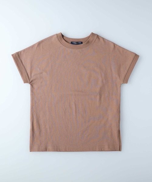 Right-on（ライトオン）の「【HONEYSUCKLE ROSE】フレンチスリーブＴ（Tシャツ/カットソー・レディース・ブラック/ブラウン/ホワイト・L/M/S）」の8枚目の写真