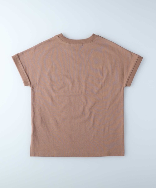 Right-on（ライトオン）の「【HONEYSUCKLE ROSE】フレンチスリーブＴ（Tシャツ/カットソー・レディース・ブラック/ブラウン/ホワイト・L/M/S）」の9枚目の写真