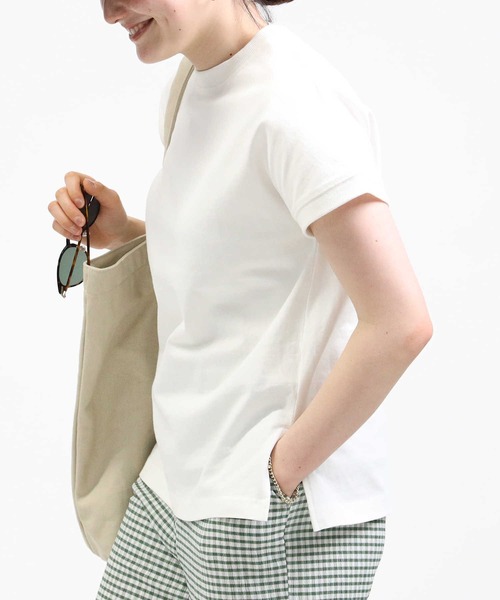 Right-on（ライトオン）の「【HONEYSUCKLE ROSE】フレンチスリーブＴ（Tシャツ/カットソー・レディース・ブラック/ブラウン/ホワイト・L/M/S）」の13枚目の写真