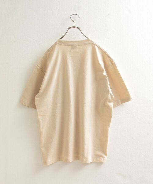GLOSTER(グロスター)の「【GLOSTER/グロスター】ナショナルフラッグ 国旗プリント ビッグシルエットTシャツ(Tシャツ/カットソー・メンズ・ホワイト/ブラック/ベージュ・MEDIUM/LARGE)」の21枚目の写真