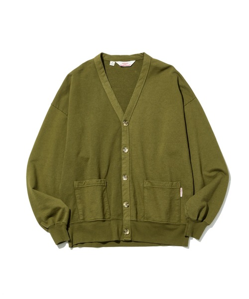 Battenwear(バテンウエア)の「【Battenwear/バテンウェア】米国製 カーディガン/NEIGHBOR CARDIGAN(カーディガン/ボレロ・メンズ・サックスブルー/オリーブドラブ/モーブ系/ダークネイビー/カーキ・X-LARGE/LARGE/MEDIUM)」の3枚目の写真