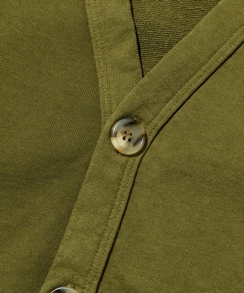 Battenwear(バテンウエア)の「【Battenwear/バテンウェア】米国製 カーディガン/NEIGHBOR CARDIGAN(カーディガン/ボレロ・メンズ・サックスブルー/オリーブドラブ/モーブ系/ダークネイビー/カーキ・X-LARGE/LARGE/MEDIUM)」の12枚目の写真