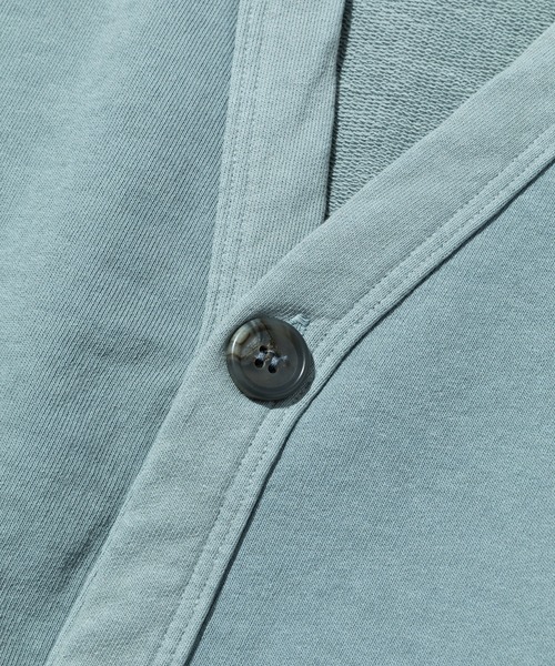 Battenwear(バテンウエア)の「【Battenwear/バテンウェア】米国製 カーディガン/NEIGHBOR CARDIGAN(カーディガン/ボレロ・メンズ・サックスブルー/オリーブドラブ/モーブ系/ダークネイビー/カーキ・X-LARGE/LARGE/MEDIUM)」の14枚目の写真