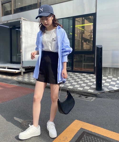 one after another NICE CLAUP（ワンアフターアナザーナイスクラップ）の「厚底スニーカー（スニーカー・レディース・ホワイト・SMALL/MEDIUM/LARGE/X-LARGE）」の2枚目の写真