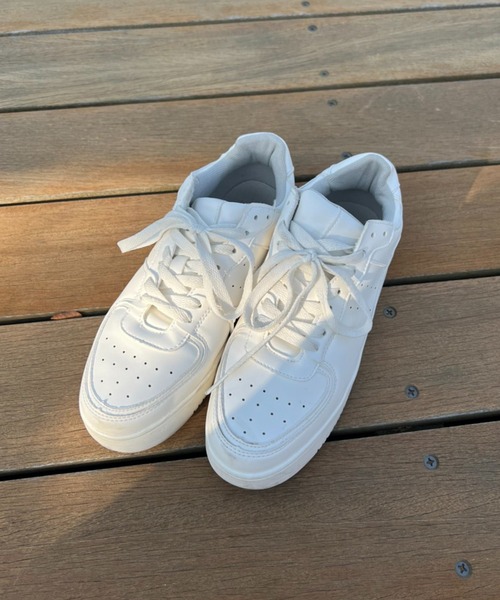 one after another NICE CLAUP（ワンアフターアナザーナイスクラップ）の「厚底スニーカー（スニーカー・レディース・ホワイト・SMALL/MEDIUM/LARGE/X-LARGE）」の16枚目の写真