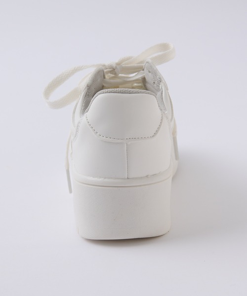 one after another NICE CLAUP（ワンアフターアナザーナイスクラップ）の「厚底スニーカー（スニーカー・レディース・ホワイト・SMALL/MEDIUM/LARGE/X-LARGE）」の9枚目の写真