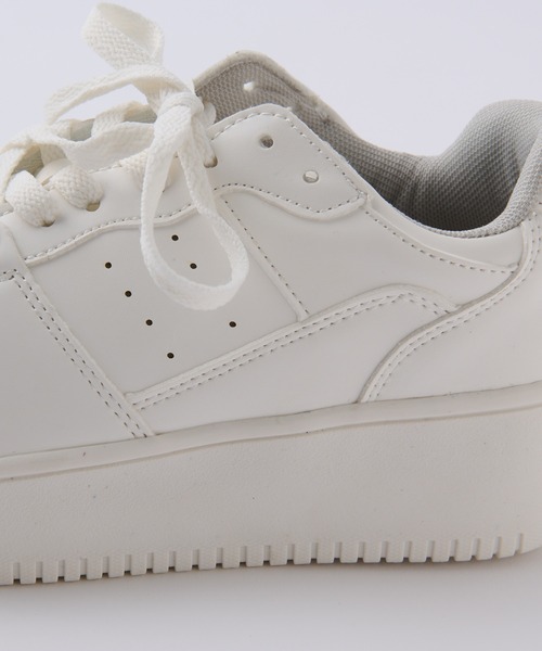one after another NICE CLAUP（ワンアフターアナザーナイスクラップ）の「厚底スニーカー（スニーカー・レディース・ホワイト・SMALL/MEDIUM/LARGE/X-LARGE）」の12枚目の写真