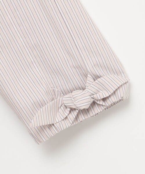 J.PRESS(ジェイプレス)の「【洗える】TYPEWRITER STRIPE リボン ブラウス(シャツ/ブラウス・レディース・ピンク系1/ブルー系1・T15/T13)」の10枚目の写真