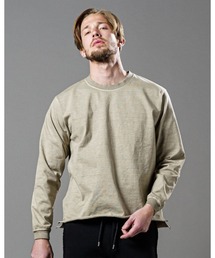 garment-dye pull-over