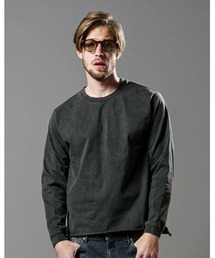 garment-dye pull-over