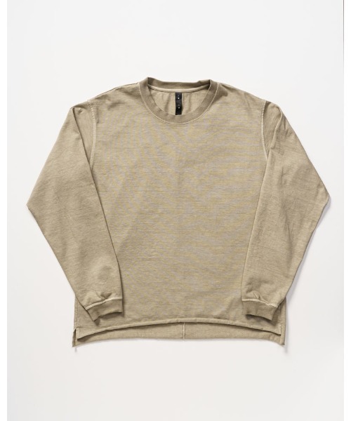 wjk(ダヴルジェイケイ)の「garment-dye pull-over(Tシャツ/カットソー・メンズ・チャコールグレー/ネイビー/グレイッシュベージュ・SMALL/MEDIUM/LARGE/X-LARGE)」の18枚目の写真