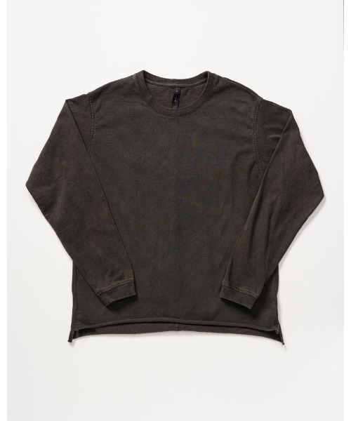 wjk(ダヴルジェイケイ)の「garment-dye pull-over(Tシャツ/カットソー・メンズ・チャコールグレー/ネイビー/グレイッシュベージュ・SMALL/MEDIUM/LARGE/X-LARGE)」の19枚目の写真