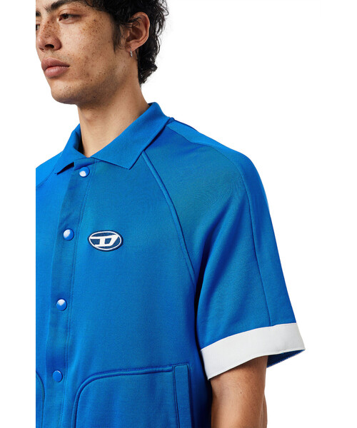 DIESEL(ディーゼル)の「メンズ スウェット 半袖(スウェット・メンズ・ホワイト/ブラック/ブルー・SMALL/MEDIUM/LARGE/X-LARGE/XX-LARGE/X-SMALL)」の5枚目の写真