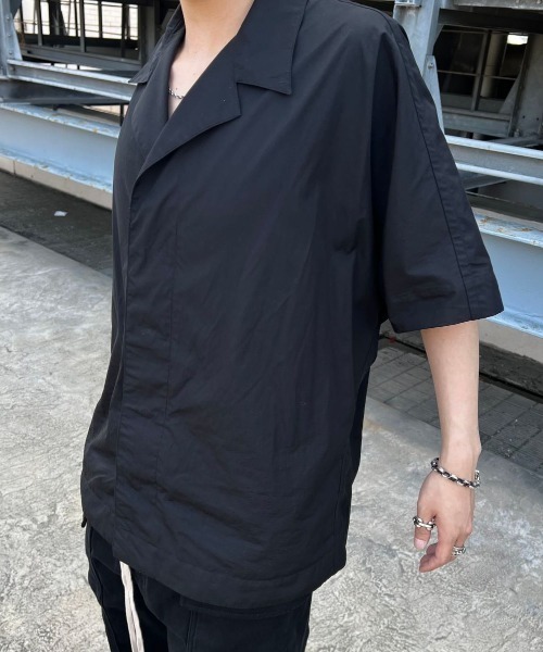 JULIUS(ユリウス)の「JULIUS/ユリウス/-KITE SHIRTS(787SHM1)(シャツ/ブラウス・メンズ・ブラック・1/3)」の1枚目の写真