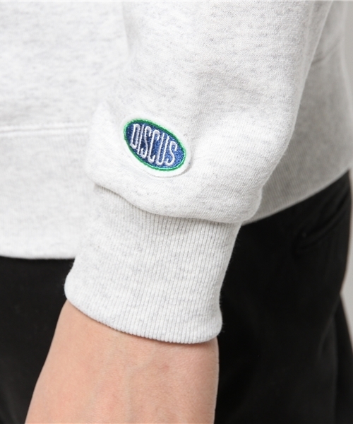 Champion（チャンピオン）の「メンズ ディスカス ラグラン クルースウェット DISCUS RAGLAN CREW SWEAT 7514301（スウェット・メンズ・ホワイト/ブラック/グレー/ネイビー・MEDIUM/LARGE）」の9枚目の写真