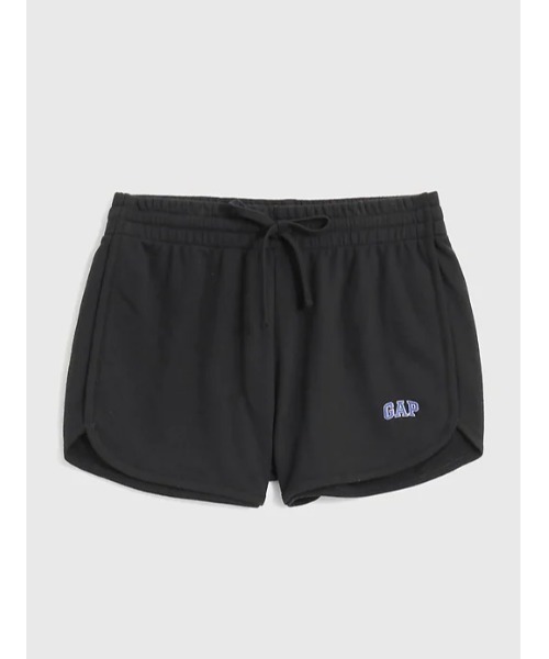 GAP(ギャップ)の「GAPロゴ ドルフィン ショートパンツ (セットアップ対応)(その他パンツ・レディース・その他/ブラック/グリーン/アイボリー・S/M/L/XS/XXS)」の3枚目の写真