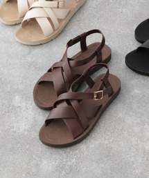 GLOBAL WORK | らくっションクロスベルトサンダル/267188(サンダル)