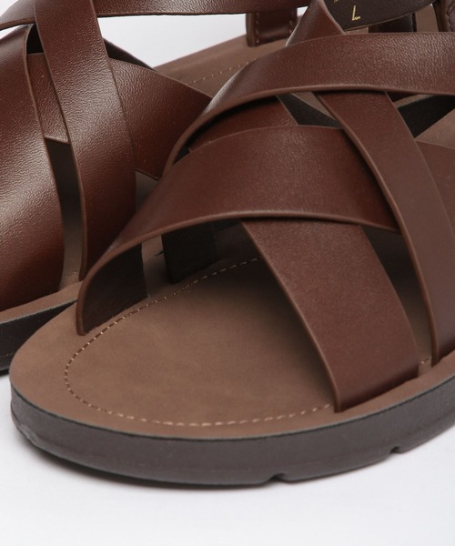 GLOBAL WORK(グローバルワーク)の「らくっションクロスベルトサンダル/267188(サンダル・レディース・ブラック/ブラウン/グリーン/アイボリー・SMALL/MEDIUM/LARGE)」の20枚目の写真
