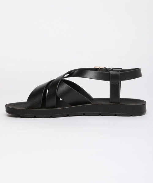 GLOBAL WORK(グローバルワーク)の「らくっションクロスベルトサンダル/267188(サンダル・レディース・ブラック/ブラウン/グリーン/アイボリー・SMALL/MEDIUM/LARGE)」の11枚目の写真