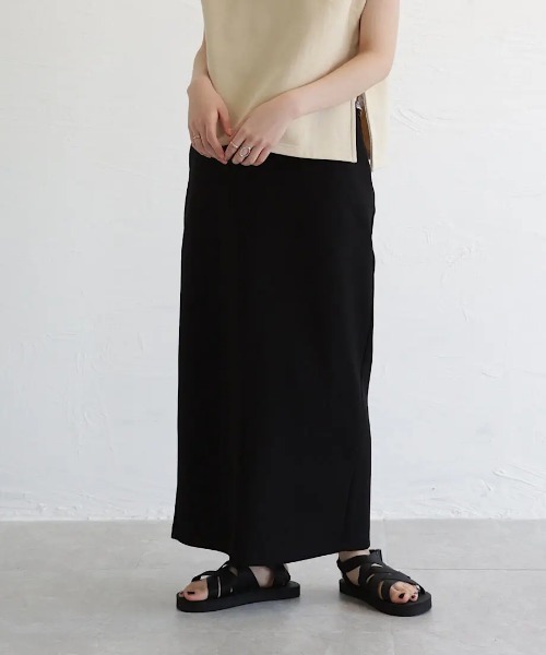 cy_an（シアン）の「バックスリットタイトスカート black/apricot/olive（スカート・レディース・ブラック/オリーブ/オレンジ・FREE）」の12枚目の写真