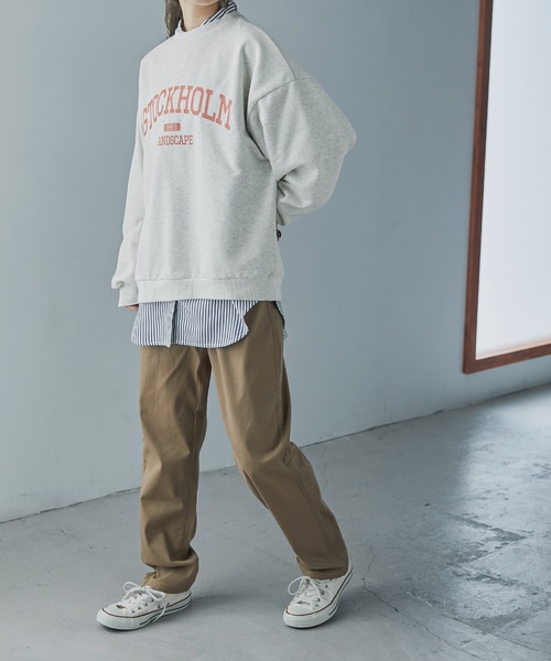 Fashion Letter(ファッションレター)の「ストレッチツイルゆるレギンスパンツ(その他パンツ・レディース・ブラック/ベージュ/カーキ・M/L/LL/3L/4L)」の6枚目の写真