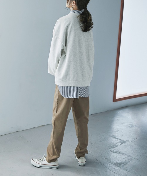 Fashion Letter(ファッションレター)の「ストレッチツイルゆるレギンスパンツ(その他パンツ・レディース・ブラック/ベージュ/カーキ・M/L/LL/3L/4L)」の7枚目の写真