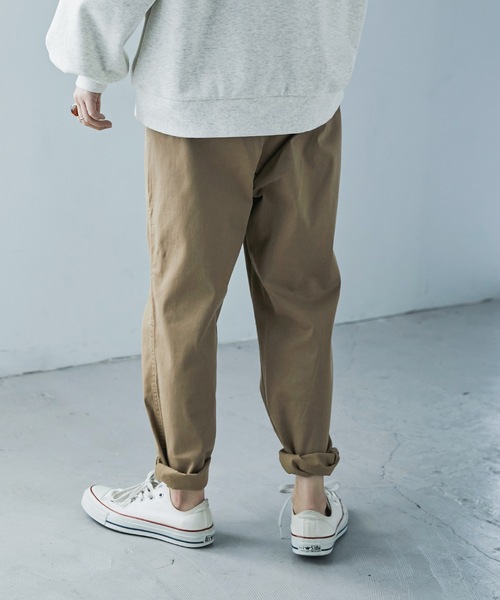 Fashion Letter(ファッションレター)の「ストレッチツイルゆるレギンスパンツ(その他パンツ・レディース・ブラック/ベージュ/カーキ・M/L/LL/3L/4L)」の8枚目の写真