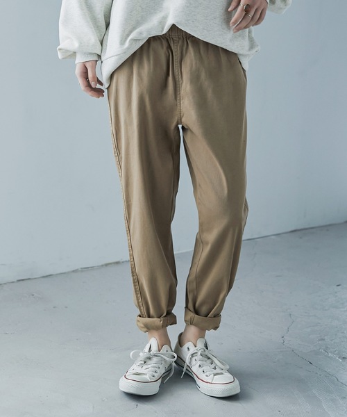 Fashion Letter(ファッションレター)の「ストレッチツイルゆるレギンスパンツ(その他パンツ・レディース・ブラック/ベージュ/カーキ・M/L/LL/3L/4L)」の9枚目の写真