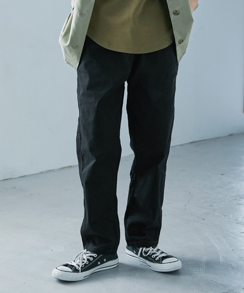 Fashion Letter(ファッションレター)の「ストレッチツイルゆるレギンスパンツ(その他パンツ・レディース・ブラック/ベージュ/カーキ・M/L/LL/3L/4L)」の10枚目の写真