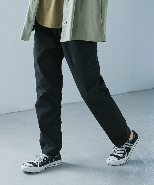 Fashion Letter(ファッションレター)の「ストレッチツイルゆるレギンスパンツ(その他パンツ・レディース・ブラック/ベージュ/カーキ・M/L/LL/3L/4L)」の11枚目の写真