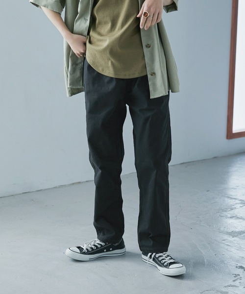 Fashion Letter(ファッションレター)の「ストレッチツイルゆるレギンスパンツ(その他パンツ・レディース・ブラック/ベージュ/カーキ・M/L/LL/3L/4L)」の15枚目の写真