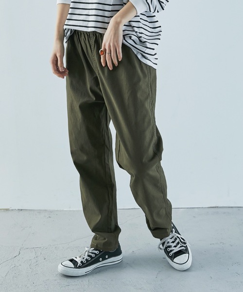Fashion Letter(ファッションレター)の「ストレッチツイルゆるレギンスパンツ(その他パンツ・レディース・ブラック/ベージュ/カーキ・M/L/LL/3L/4L)」の17枚目の写真