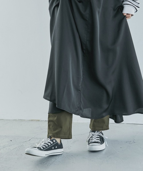 Fashion Letter(ファッションレター)の「ストレッチツイルゆるレギンスパンツ(その他パンツ・レディース・ブラック/ベージュ/カーキ・M/L/LL/3L/4L)」の22枚目の写真