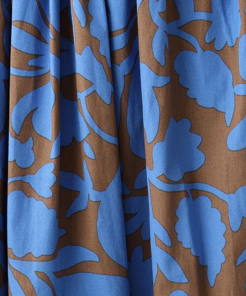 OPAQUE.CLIP（オペークドットクリップ）の「◆【C】ステンシルフラワー ボリュームフレアスカート（スカート・レディース・ブラック系/ダークブラウン系/パープル系2・38/36/40）」の12枚目の写真